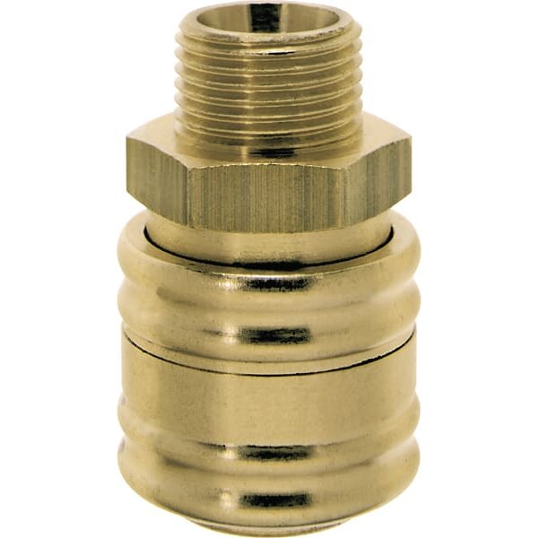 Lüdecke Q-Rel coup with 1/4" BSP M/Thd ESO14A