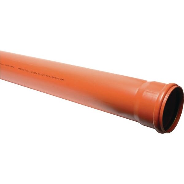 Ostendorf Pipe PVC 125mm x 1.0m 16150125010
