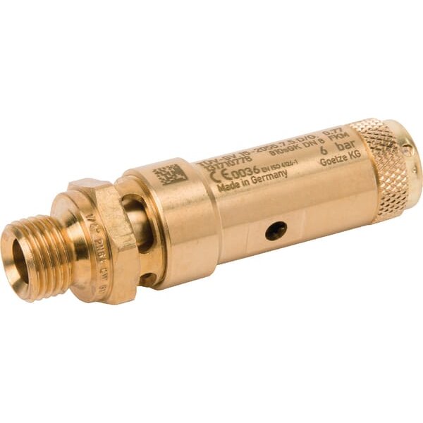Kramp Safety valve 1/4"CE 6 bar SV2122G04M06B