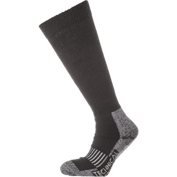 Kramp Thermal socks long UK: 3-5 (35-38) black/grey KW22900110138