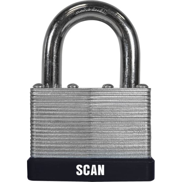 Scan Laminated Steel Padlock 50mm QC0150