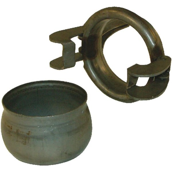 Kramp Male 5" weld-on complete Bauer 5140000