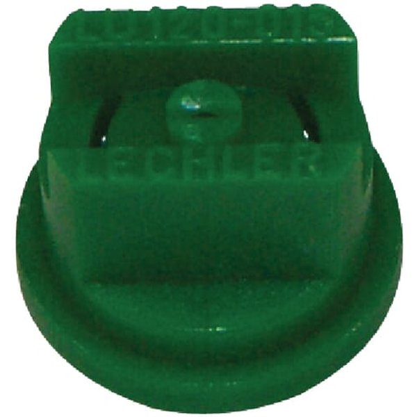 Lechler Flat fan nozzle LU 120° 015 green plastic LU120015POM