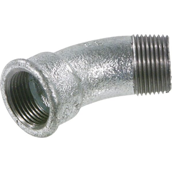 Kramp Elbow 45° galv. f/m 1 1/4" FG40114