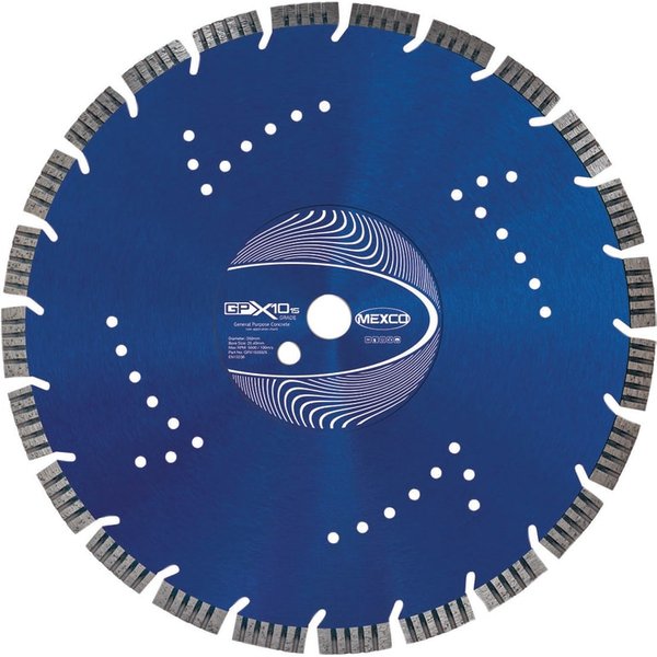 MEXCO GPX10-15 Concrete Diamond Blade 350 x 25.4mm GPX1535025