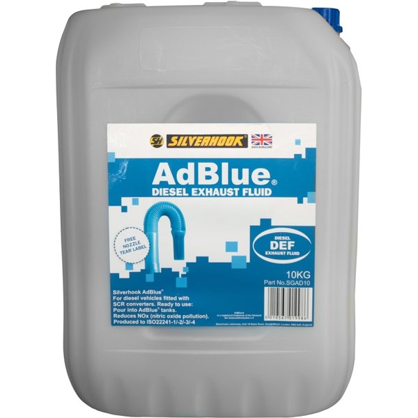 Silverhook AdBlue® Diesel Exhaust Treatment Additive 10L SGAD10