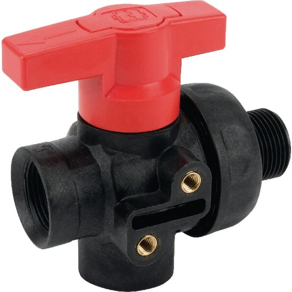 Amazone Ball valve, 3-way 1" 116522AA
