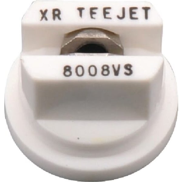 TeeJet Flat fan nozzle XR 80° 08 white stainless steel XR8008VS