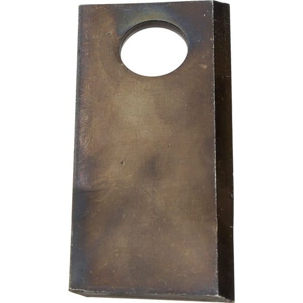 Kramp Mower blade LH 108x49x4mm bore diameter 21mm Suitable for Pöttinger 25 pack 434971KR