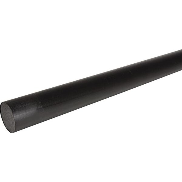 Kramp Rod POM-C black, outer diameter 50mm, 1m POMC50BL