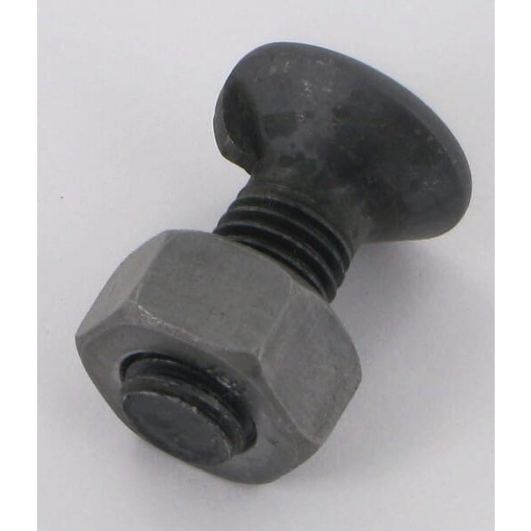 Kramp Plough bolt and nut M11x30, 1 Nib DIN604 cl. 8.8 11301N