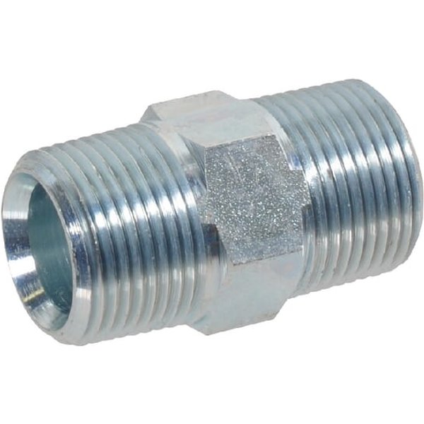 PH Hydraulik Straight Adaptor 1/4" NPT SS DNN04SS