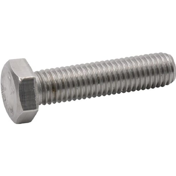 Kramp Hexagon head bolt DIN933 M6x6 steel zinc-plated 8.8 93366