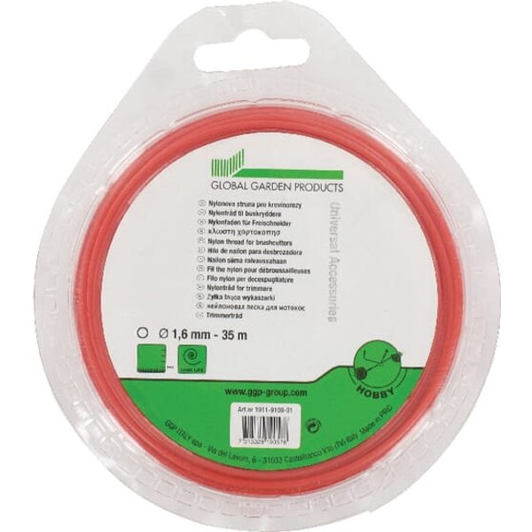 Stiga Trimmer line diameter 1.6mm 35m yellow 1911910001