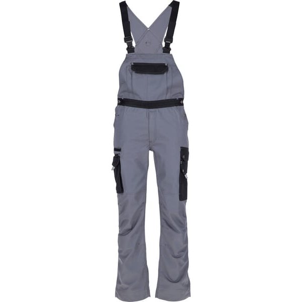 Kramp Dungarees, size 5XL, grey/black, Kramp Original KW103024090134
