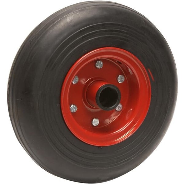 Unbranded Wheel 4.00x4 Massiv EG12 diameter 25x85 steel rim W4004S2585