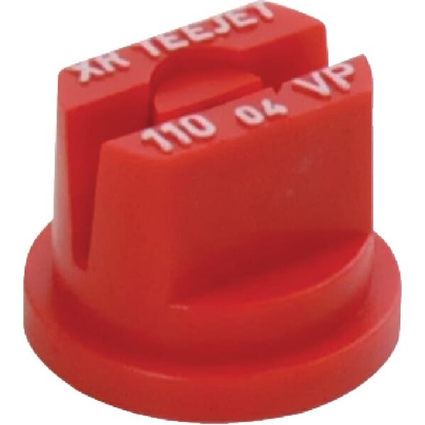 TeeJet Flat fan nozzle XR 110° 04 red plastic XR11004VP