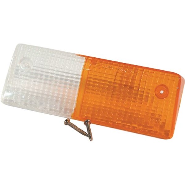 Cobo Light lens, transparent/amber, rectangular left 03158200