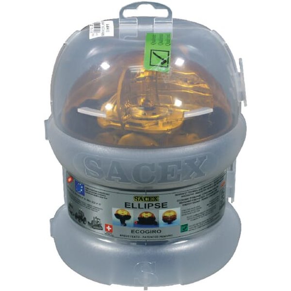 Sacex Rotating beacon, 21W, 12/24V, magnetic, Ellipse by AUEM122423