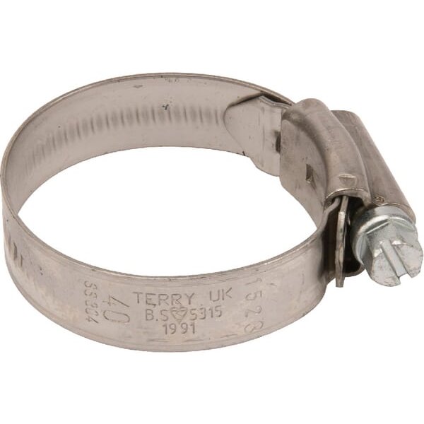 Hose clamp 30-40mm Stainless steel Hi-grip RVS3040HCS