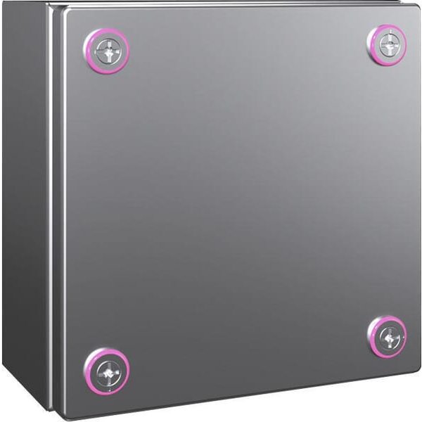 Rittal Terminal box KX 200mm x 200mm x 120mm Stainless steel KX1565000