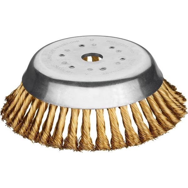 Weed Brush 180 x 20.0mm Premium Brass Pro 36 knots 4765M001WB