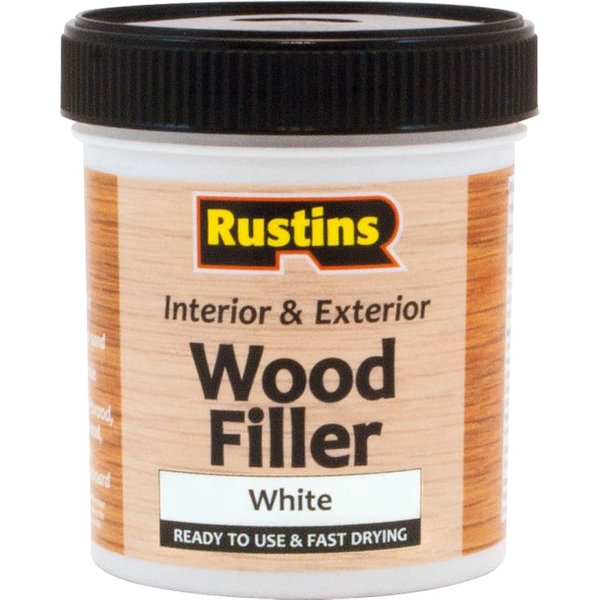 Rustins Acrylic Wood Filler White 250ml AWOOW250