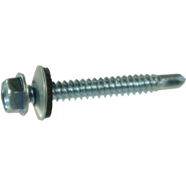 Kramp Self tapping screw 6.3x19mm, 10mm flange hex head, DIN 7504 7504KNEO6319P200