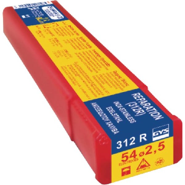 Gys Universal welding rods diameter 2.5 54x - Suitable for dissimilar steel 081475GYS