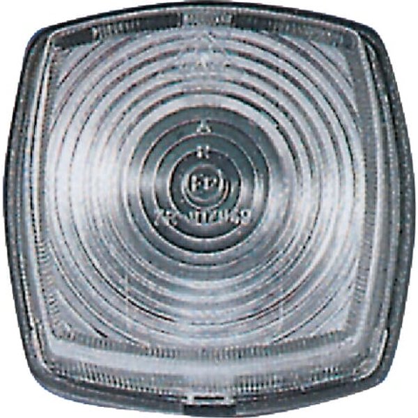Geka Light lens, transparent 62x62mm LH/RH EPL62