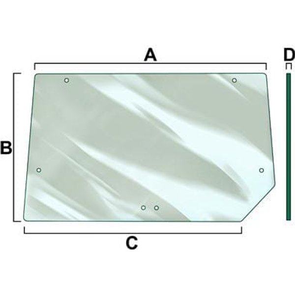Vapormatic Rear Window Glass VPM7419