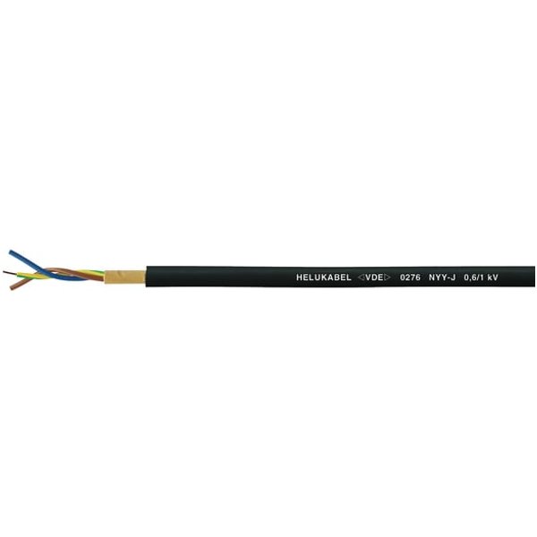 HELU NYY-J cable 5x6mm² NYYJ56RE