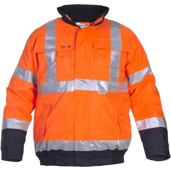Hydrowear Pilot jacket Hi-vis, orange-blue, size M, UK:36-38/EU:50, Tenderline, Helios by 052000M