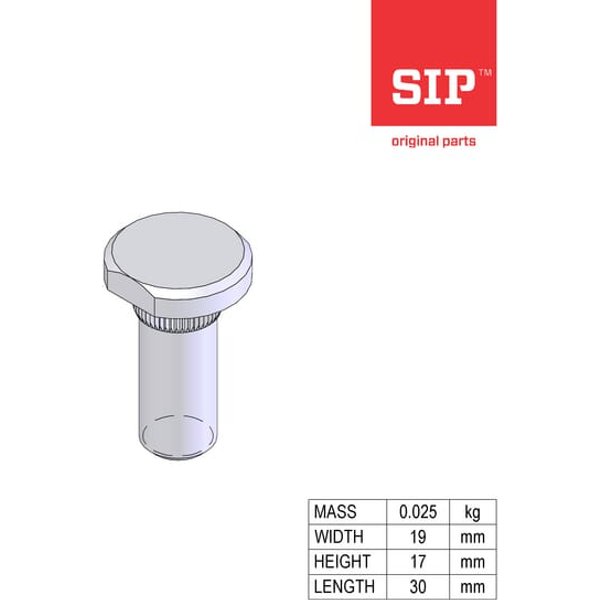 SIP.SI Screw M10x26 Dacromet 745030820