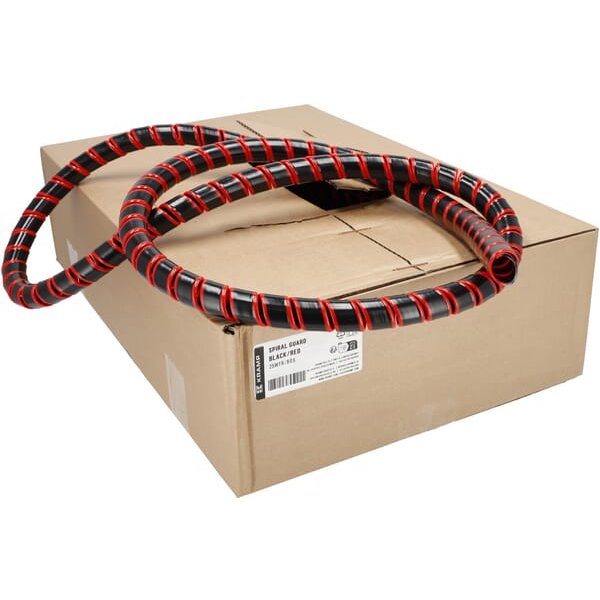 Kramp Spiral guard black/red 13-18 25m KBV13BRP025KR