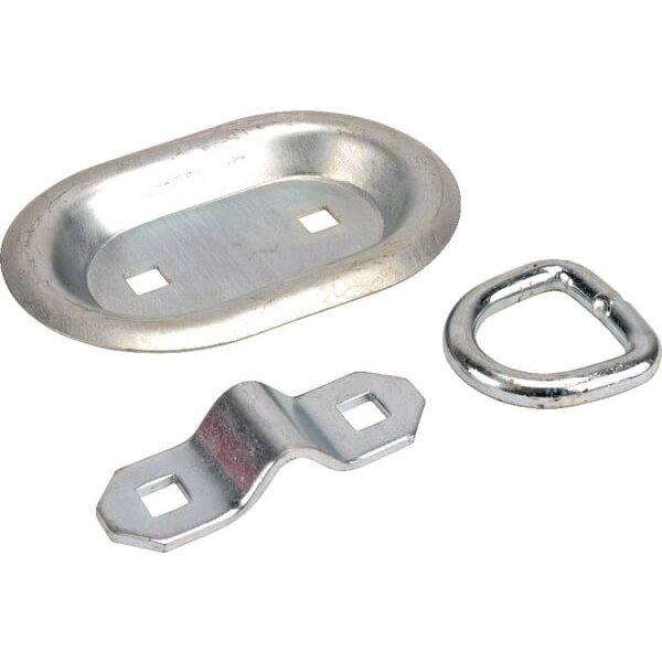 Kramp Zinc-plated lug 145 x 100 H=16mm 709021KR