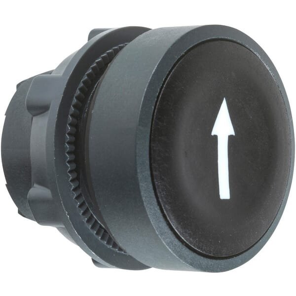 Schneider-Electric Press button black, arrow ZB5AA335