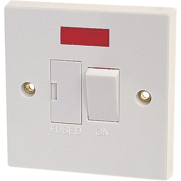 Dencon Switched Fused Spur 13A with Pilot Lamp 4469NB
