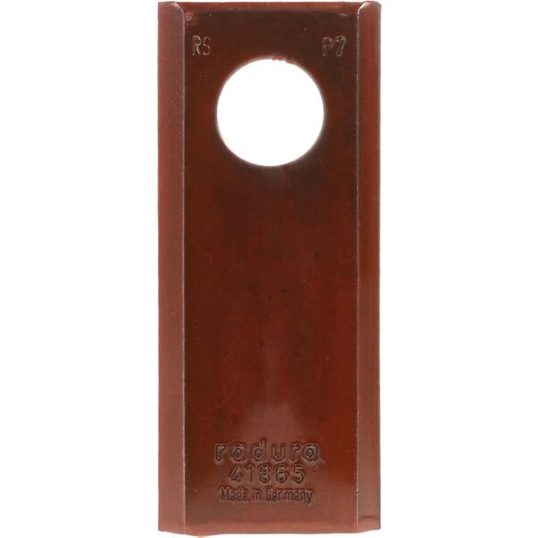 Schumacher Mower blade LH/RH 96x40x3mm bore diameter 19mm Suitable for Deutz Fahr/Fella/Claas/Krone/Kuhn/Niemeyer/Pöttinger/PZ 25 pack VF16608175KR