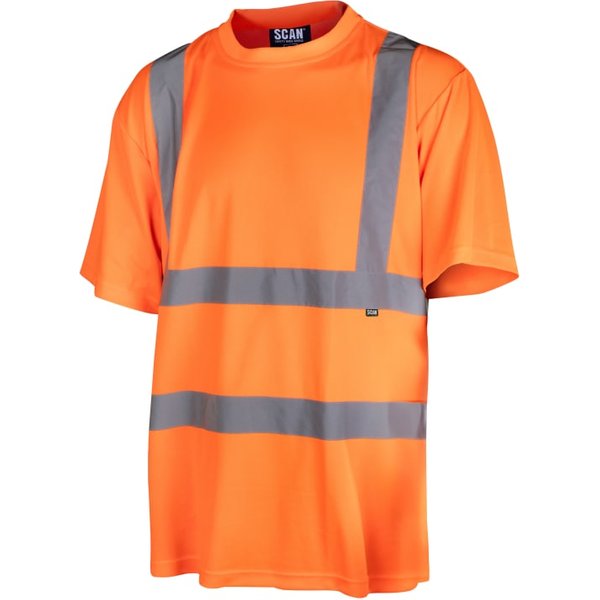 Scan Hi-Vis Orange T-Shirt M (41in) SFTE01