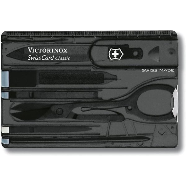 Victorinox SwissCard Translucent Onyx 82 mm 0.7133.T3B1