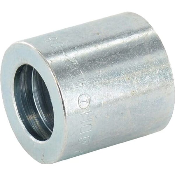Alfagomma Ferrule diameter 33x30.5mm DN16 zinc-plated white passivated SFAD216P130