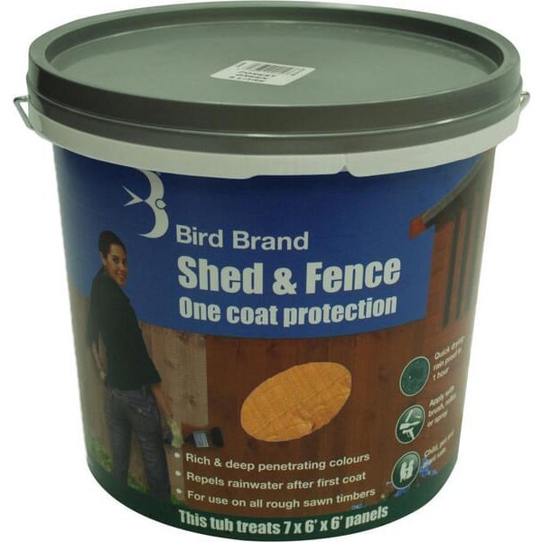 Bird Brand Shed and fence autumn gold 5L WP1865