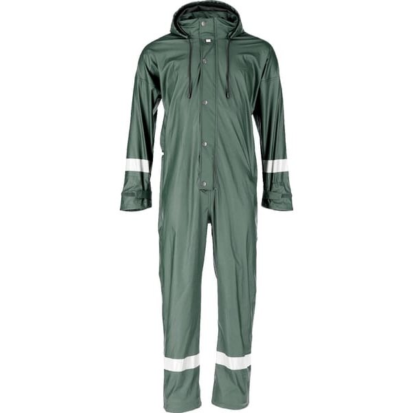 Kramp Rain coverall waterproof, size 5XL, green, Kramp Protect KW3182325068