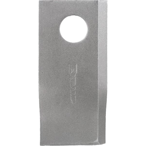 Kramp Mower blade LH 102x48x4mm bore diameter 19mm Suitable for Fella 25 pack 140693KR