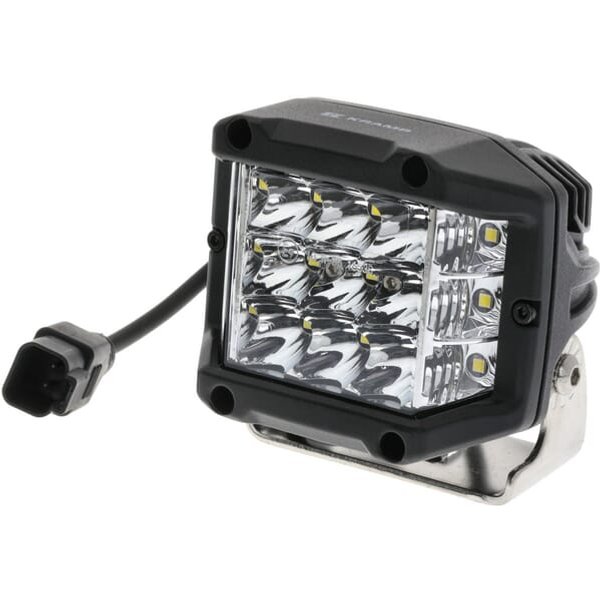 Kramp Work light LED, 22.5W, 2850lm, square, 10/30V, 89x73x97mm, Deutsch plug, LA10094DT