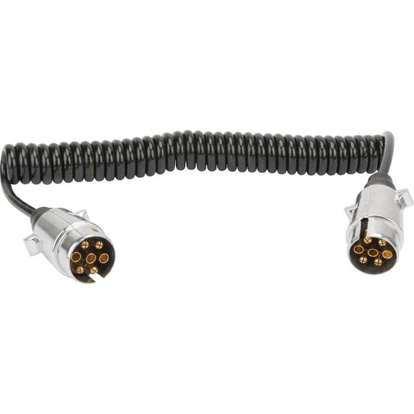 Kramp Spiral cable 12V/7pin -3,50m LA404102