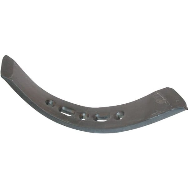 Kramp Cultivator point 450x70x15mm, reversible right hardened, curved, 5 hole, suitable for Väderstad 201388KR