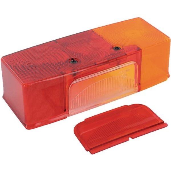 Jokon Light lens, red/transparent/amber rear/right 196023121