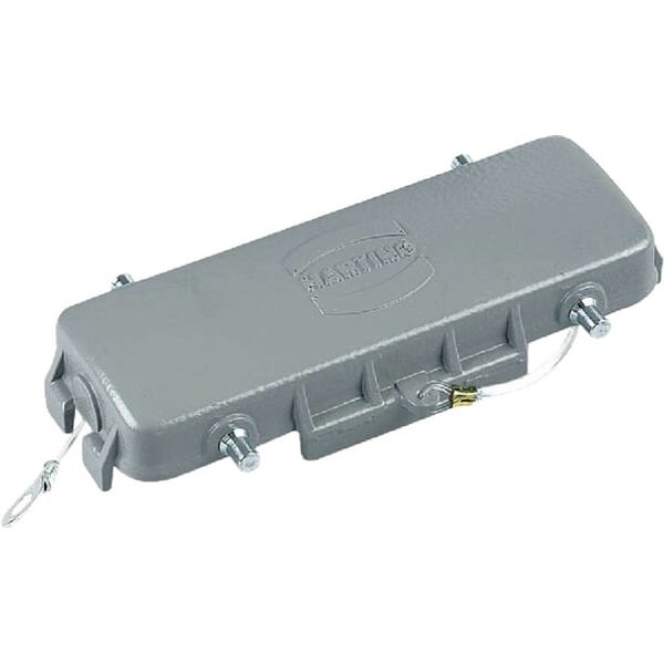 Harting Cover 24B with 4 pegs, metal 09300245425